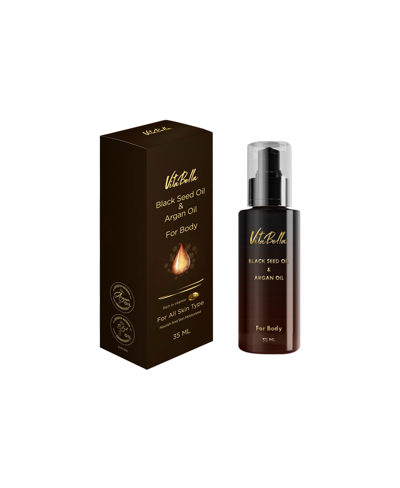 روغن بدن سیاه دانه و آرگان - ویتابلا
